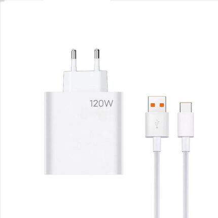 For Xiaomi 120w Charger EU Adapter Fast Charge 6A Type C Data Cable