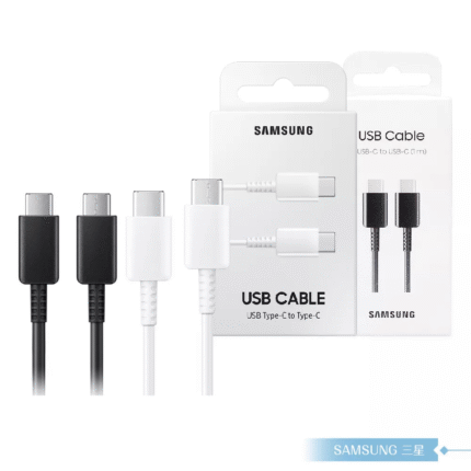 Original Samsung Official EP-DA705 3A Dual Type C Cable-1m for S23 Series